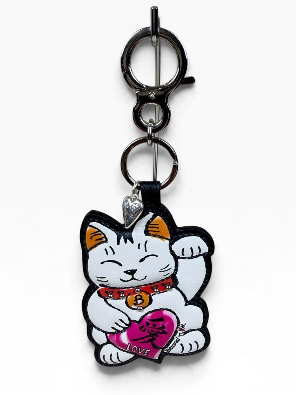 From Brighton the “From Tokyo with Love Handbag Fob.” Style E1845M.